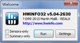 HWiNFO32下载安装